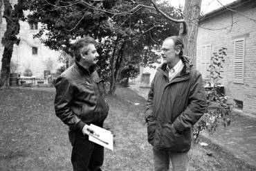 Con Angelo Ferracuti